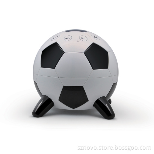 Voice Prompts Football Bluetooth Speaker with Support TF Card/Micro SD Card (NV-BS405)
